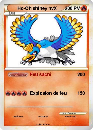 Pokemon Ho-Oh shiney nvX
