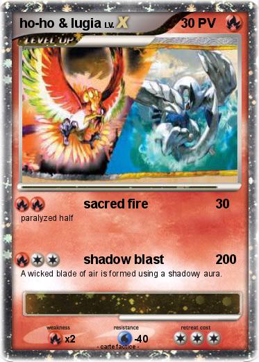 Pokemon ho-ho & lugia