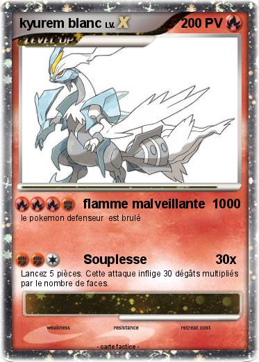 Pokemon kyurem blanc