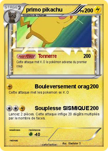 Pokemon primo pikachu