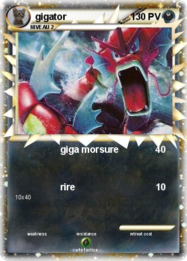 Pokemon gigator