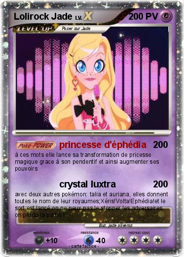 Pokemon Lolirock Jade