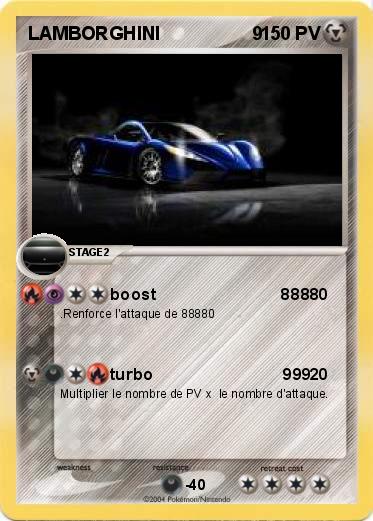 Pokemon LAMBORGHINI                  9