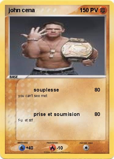 Pokemon john cena