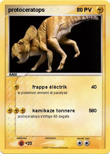 Pokemon protoceratops