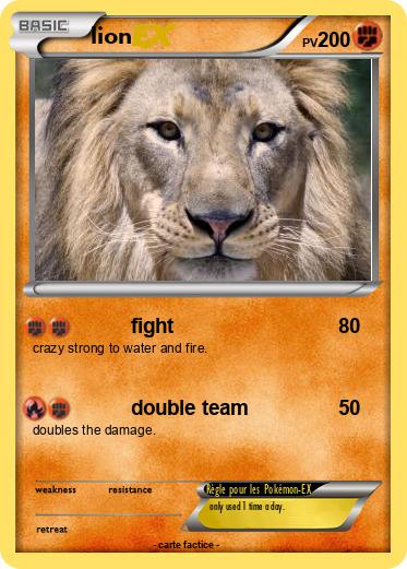 Pokemon lion