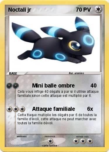 Pokemon Noctali jr