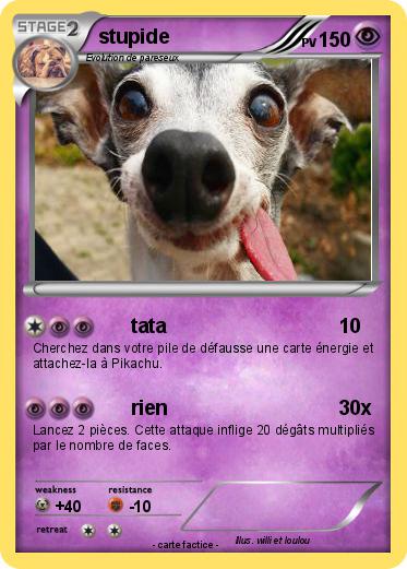 Pokemon stupide