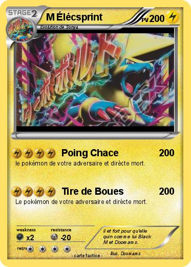 Pokemon M Élécsprint