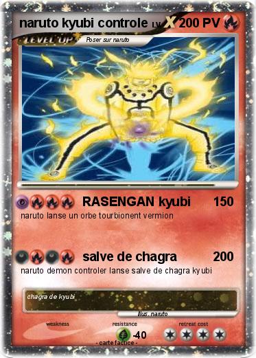 Pokemon naruto kyubi controle