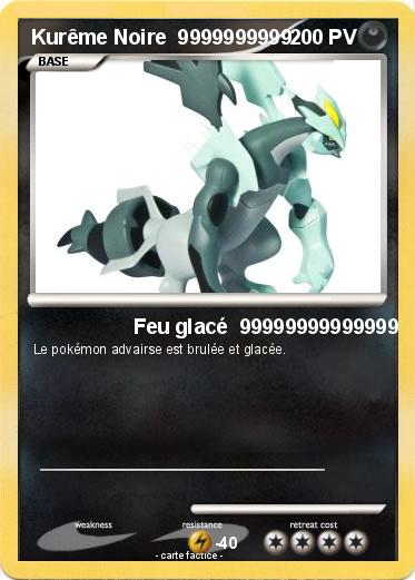 Pokemon Kurême Noire  9999999999