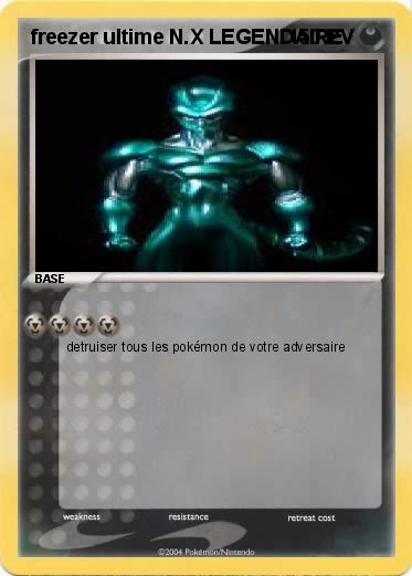 Pokemon freezer ultime N.X LEGENDAIRE