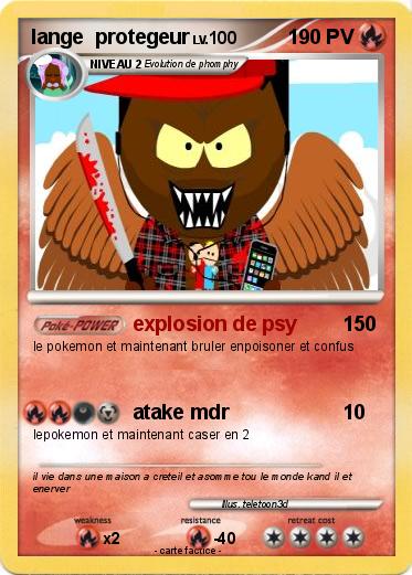 Pokemon lange  protegeur