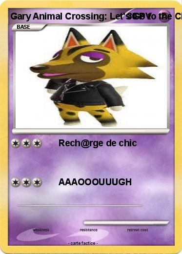 Pokemon Gary Animal Crossing: Let's Go to the City