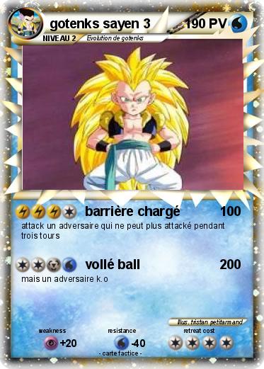 Pokemon gotenks sayen 3