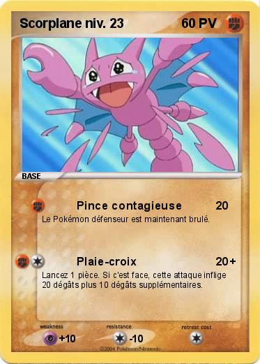 Pokemon Scorplane niv. 23