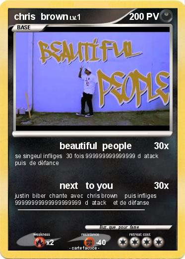 Pokemon chris  brown