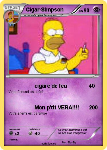 Pokemon Cigar-Simpson