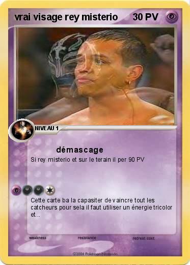Pokemon vrai visage rey misterio