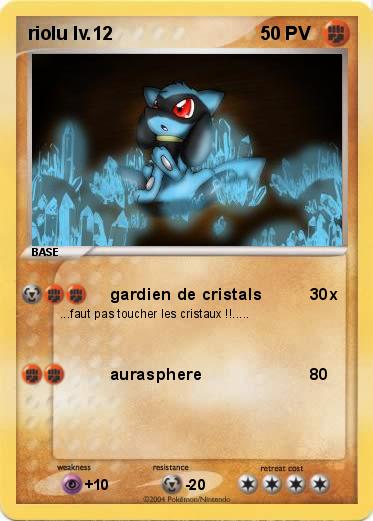 Pokemon riolu lv.12