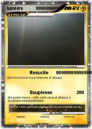 Pokemon lumière          99999999999999