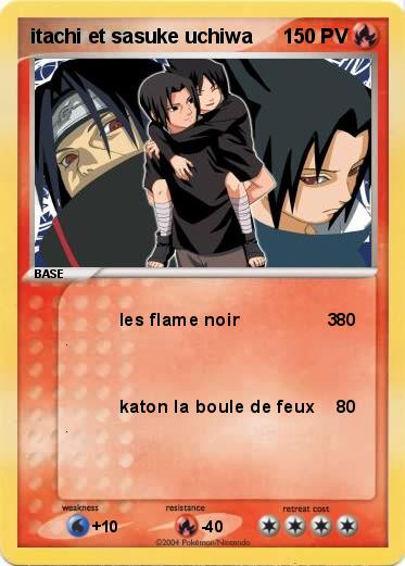 Pokemon itachi et sasuke uchiwa