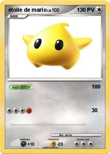 Pokemon étoile de mario