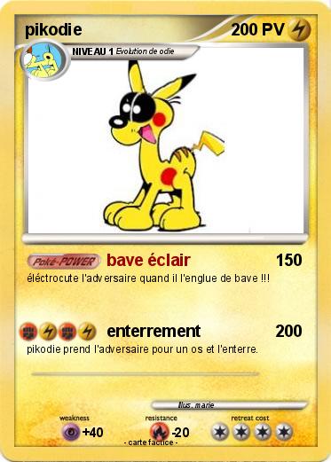 Pokemon pikodie