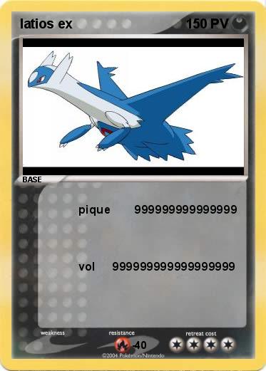 Pokemon latios ex