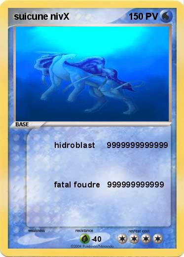 Pokemon suicune nivX