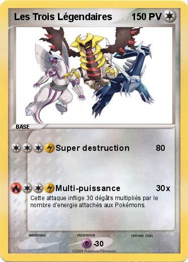Pokemon Les Trois Légendaires