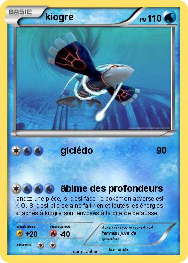Pokemon kiogre
