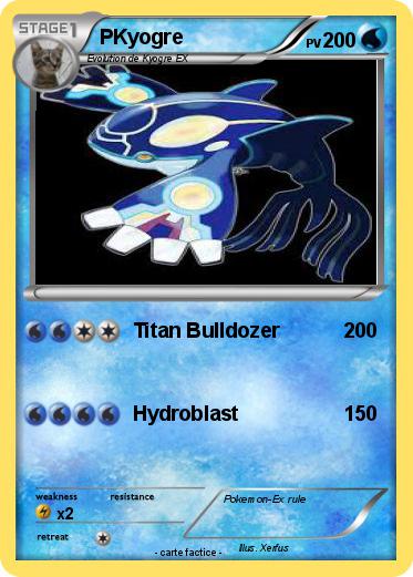 Pokemon PKyogre