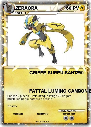 Pokemon ZERAORA