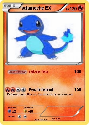 Pokemon salameche EX
