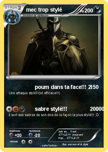 Pokemon mec trop stylé