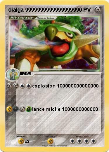 Pokemon dialga 99999999999999999