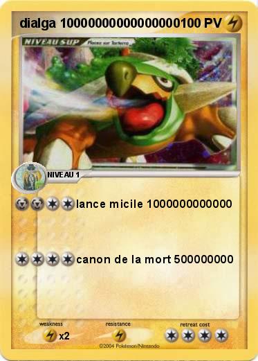 Pokemon dialga 10000000000000000