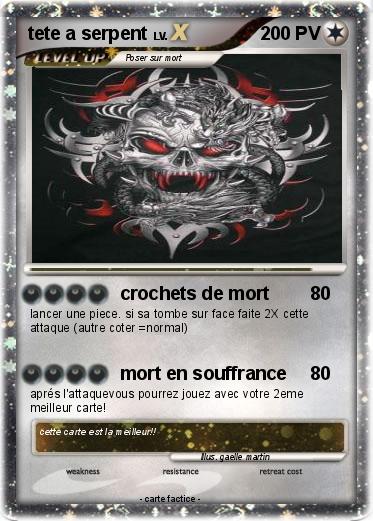 Pokemon tete a serpent