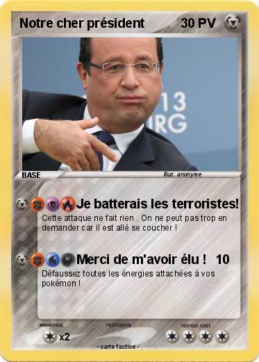 Pokemon Notre cher président