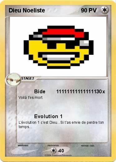Pokemon Dieu Noeliste