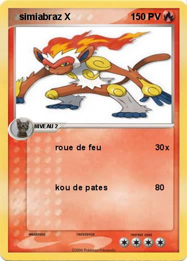 Pokemon   simiabraz X