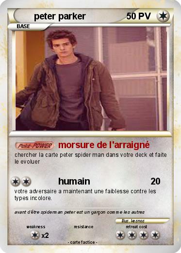 Pokemon peter parker
