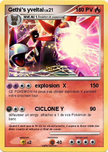 Pokemon Gethi's yveltal