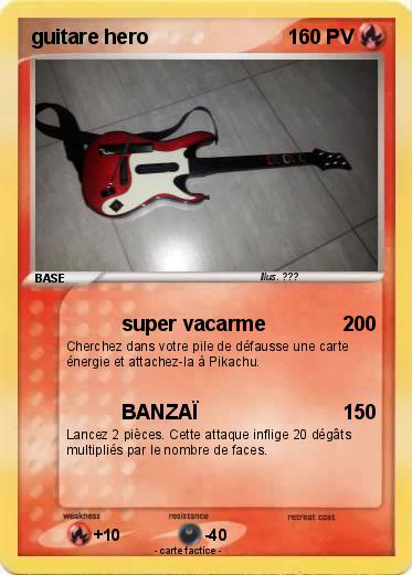 Pokemon guitare hero