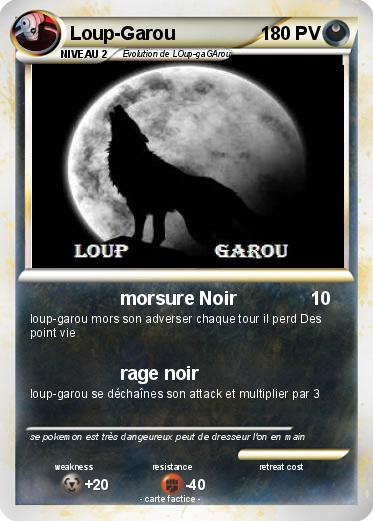 Pokemon Loup-Garou