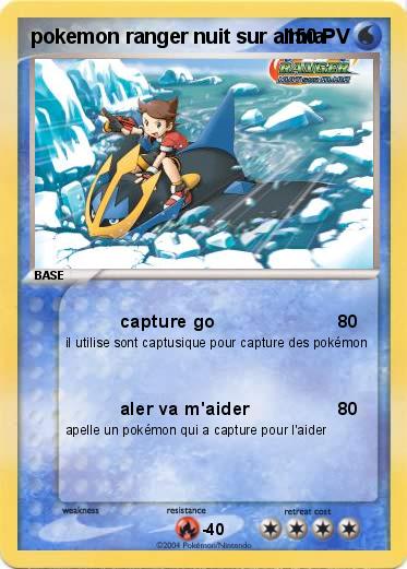 Pokemon pokemon ranger nuit sur almia