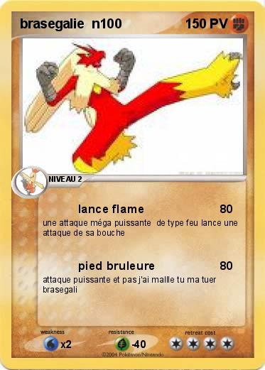 Pokemon brasegalie  n100