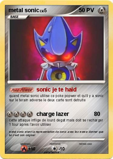 Pokemon metal sonic