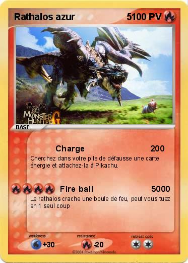 Pokemon Rathalos azur                    5